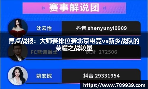 焦点战报：大师赛排位赛北京电竞vs新乡战队的荣耀之战较量